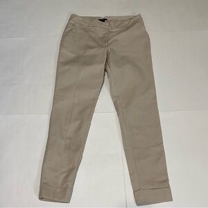 87. H&M Beige Straight-Leg Pants